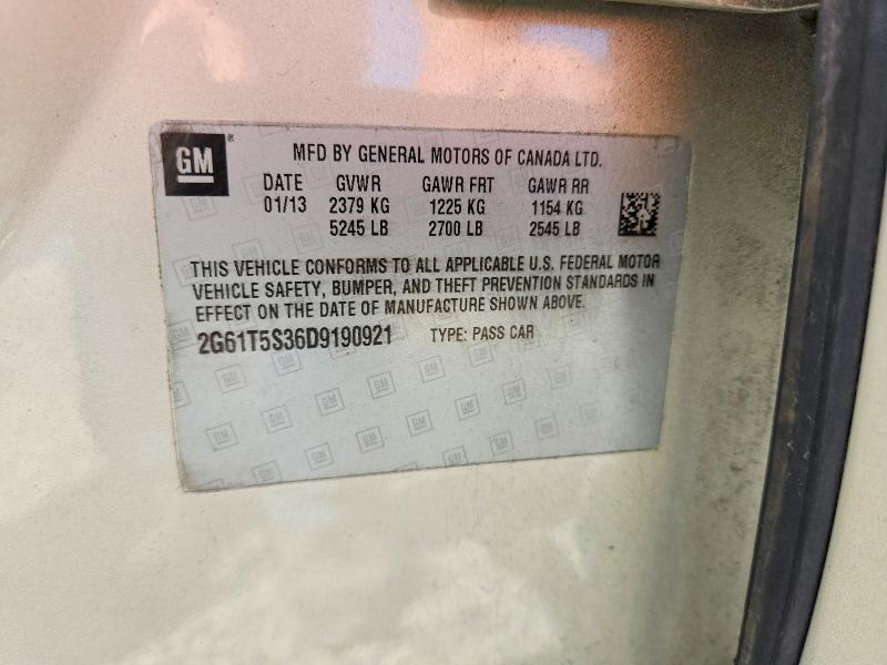 Продажа на аукционе авто 2013 Cadillac Xts, vin: 2G61T5S36D9190921, номер лота: 57433826