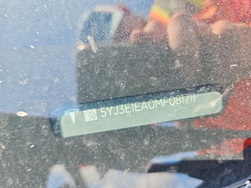 59067776 :رقم المزاد ، 5YJ3E1EA0MF081711 vin ، 2021 Tesla Model 3 مزاد بيع