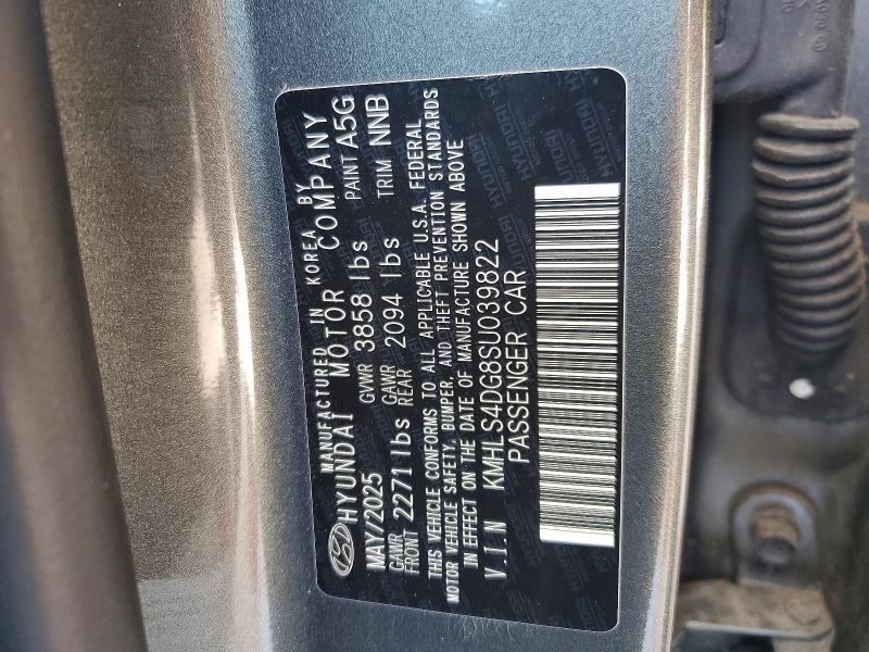 Продажа на аукционе авто 2025 Hyundai Elantra, vin: KMHLS4DG8SU039822, номер лота: 55729646