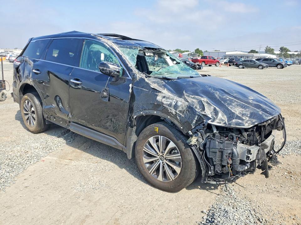 58648406 :رقم المزاد ، 5N1AL1ER3SC343441 vin ، 2025 Infiniti Qx60 مزاد بيع