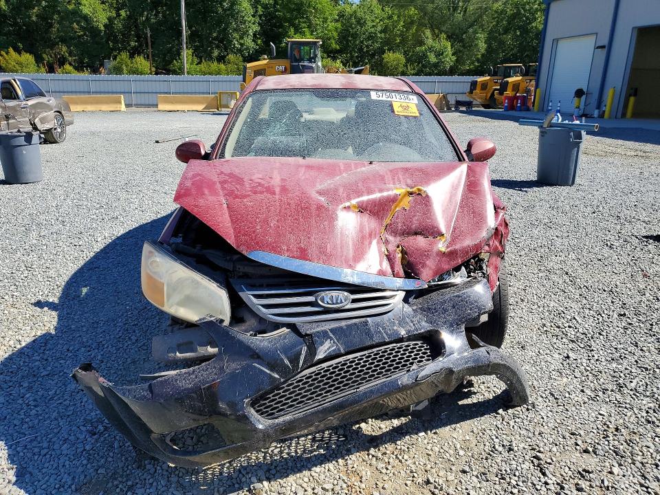 Продажа на аукционе авто 2009 Kia Spectra, vin: KNAFE221095597872, номер лота: 57501336
