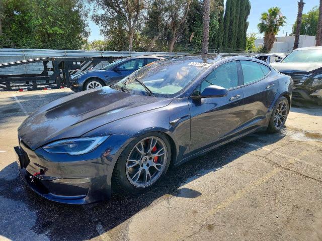 2023 Tesla Model S მანქანა იყიდება აუქციონზე, vin: 5YJSA1E69PF527362, აუქციონის ნომერი: 54682676