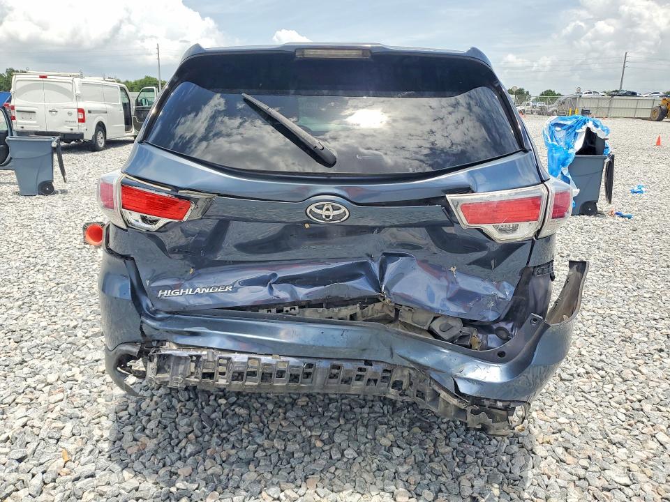 55765676 :رقم المزاد ، 5TDZARFHXGS019698 vin ، 2016 Toyota Highlander مزاد بيع