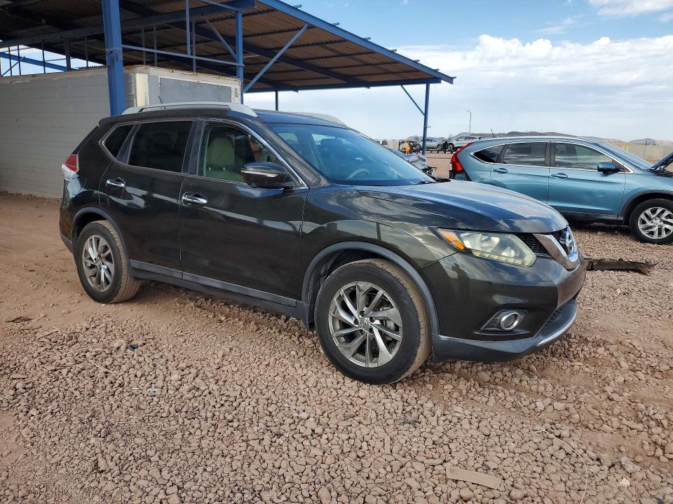 58333286 :رقم المزاد ، 5N1AT2MT9FC824190 vin ، 2015 Nissan Rogue مزاد بيع