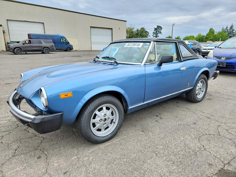 58728016 :رقم المزاد ، 124CS20154136 vin ، 1979 Fiat 2000 مزاد بيع