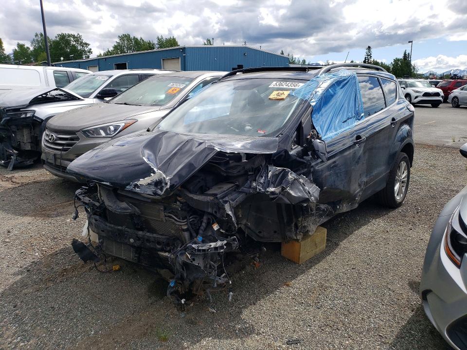 Auction sale of the 2018 Ford Escape, vin: 1FMCU9HD2JUB88569, lot number: 53624356