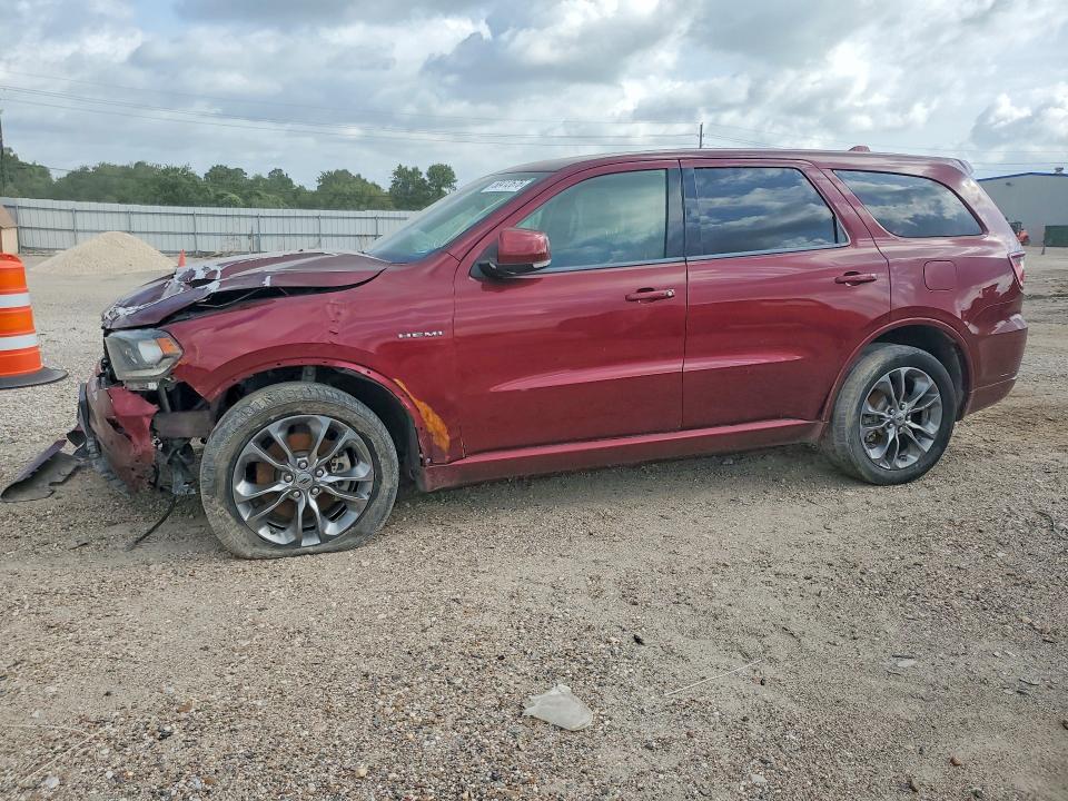 58412676 :رقم المزاد ، 1C4SDJCT2LC383063 vin ، 2020 Dodge Durango مزاد بيع