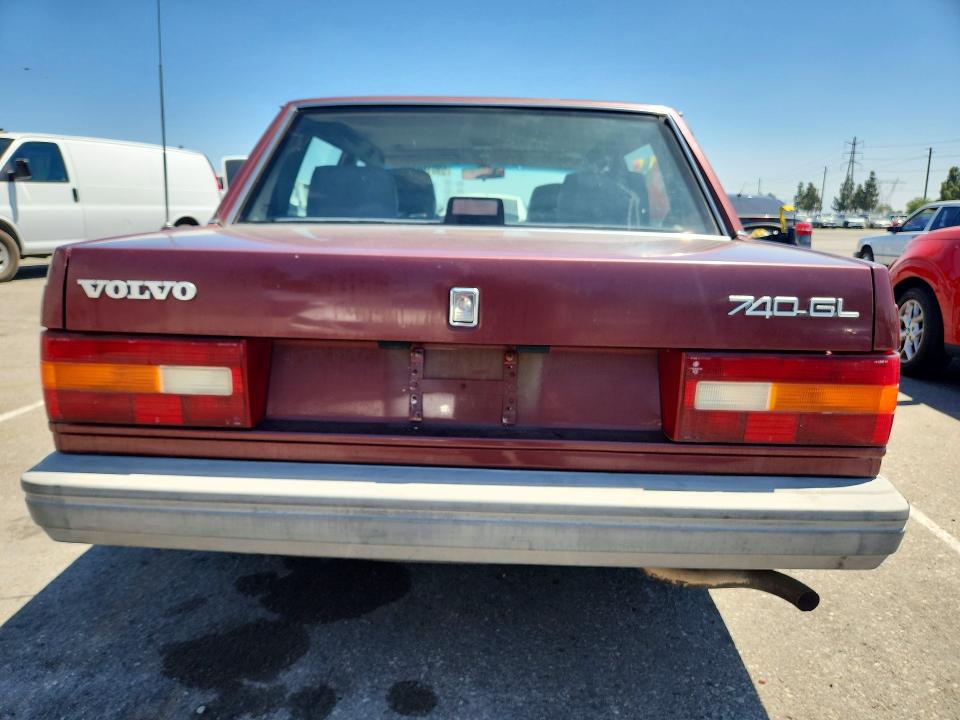 1990 Volvo 740 მანქანა იყიდება აუქციონზე, vin: YV1FA8848L2452536, აუქციონის ნომერი: 59016026