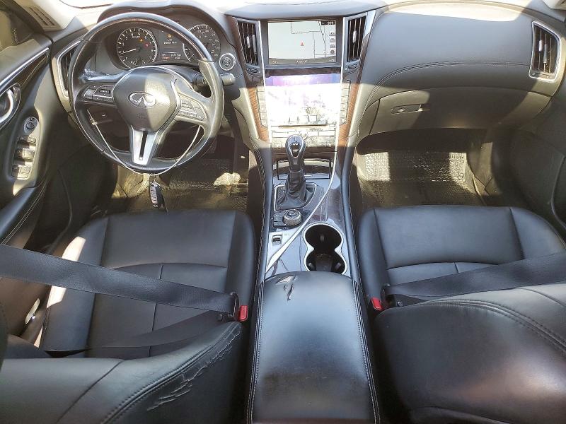 2018 Infiniti Q50 მანქანა იყიდება აუქციონზე, vin: JN1EV7AP6JM353836, აუქციონის ნომერი: 57140026