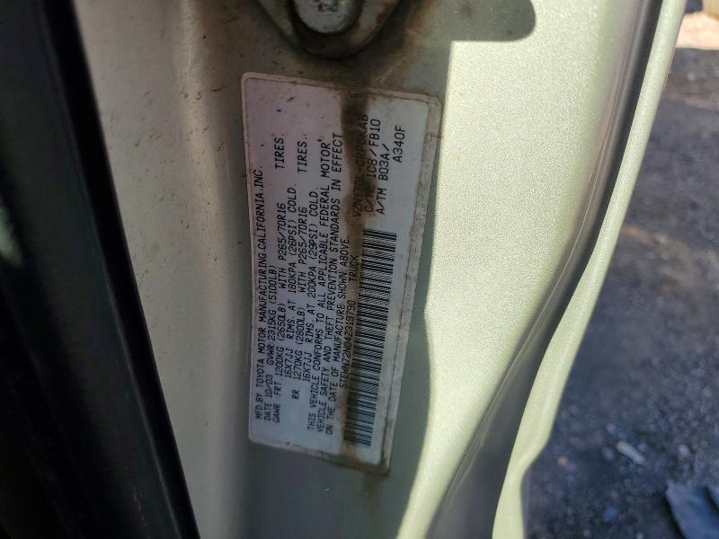 Продажа на аукционе авто 2004 Toyota Tacoma, vin: 5TEWN72N04Z319790, номер лота: 55558296