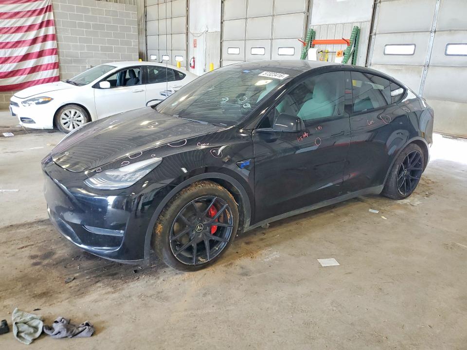 Продажа на аукционе авто 2020 Tesla Model Y, vin: 5YJYGDEF7LF034915, номер лота: 57323416