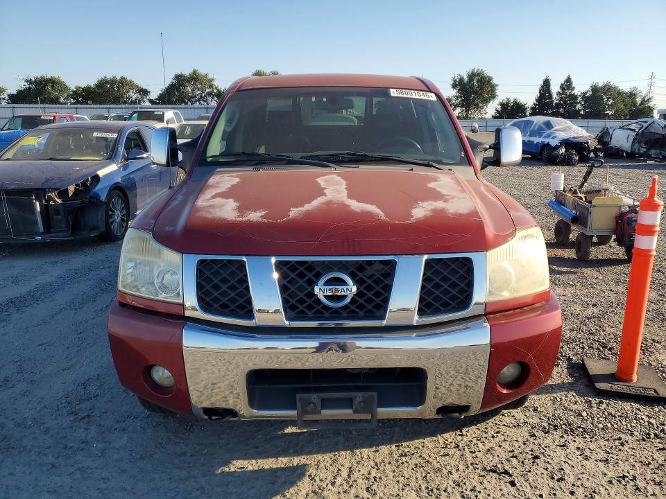 58091846 :رقم المزاد ، 1N6BA07B37N210017 vin ، 2007 Nissan Titan مزاد بيع