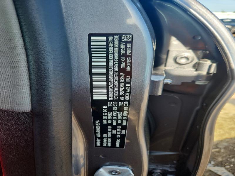 55060146 :رقم المزاد ، ZASPAKAN8L7C91447 vin ، 2020 Alfa Romeo Stelvio مزاد بيع