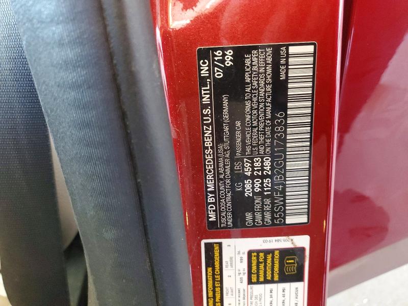 Aukcja sprzedaży 2016 Mercedes-benz C, vin: 55SWF4JB2GU173836, numer aukcji: 56697796