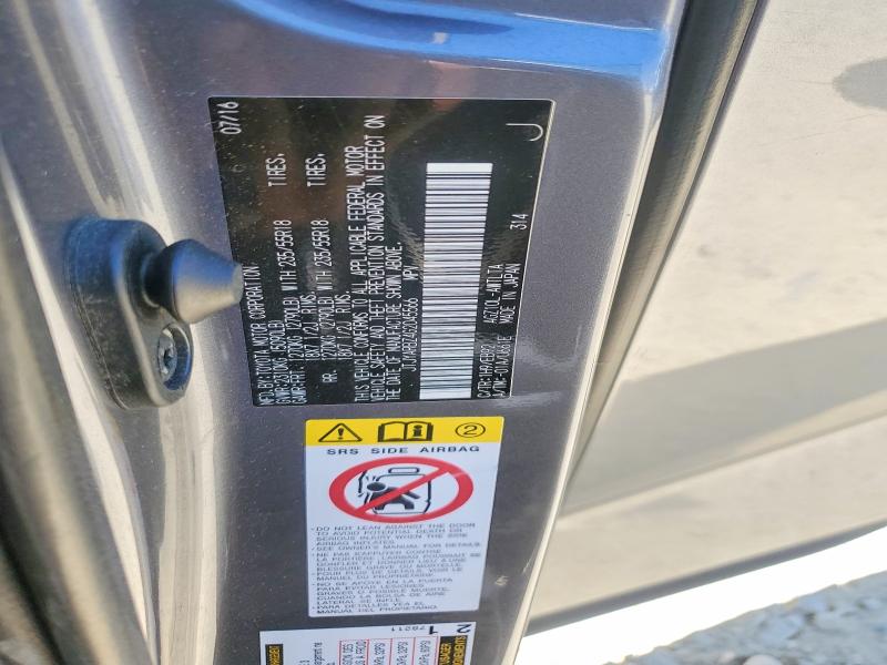 Aukcja sprzedaży 2016 Lexus Nx 200t, vin: JTJYARBZ4G2045566, numer aukcji: 56442736