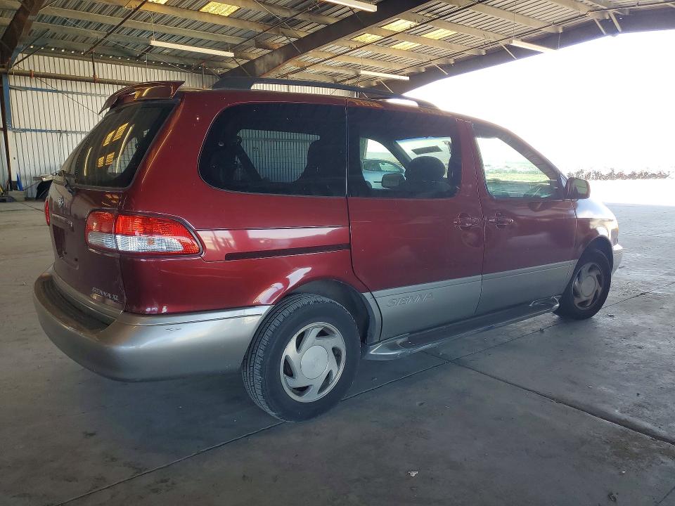 2002 Toyota Sienna მანქანა იყიდება აუქციონზე, vin: 4T3ZF13C52U455040, აუქციონის ნომერი: 56334026