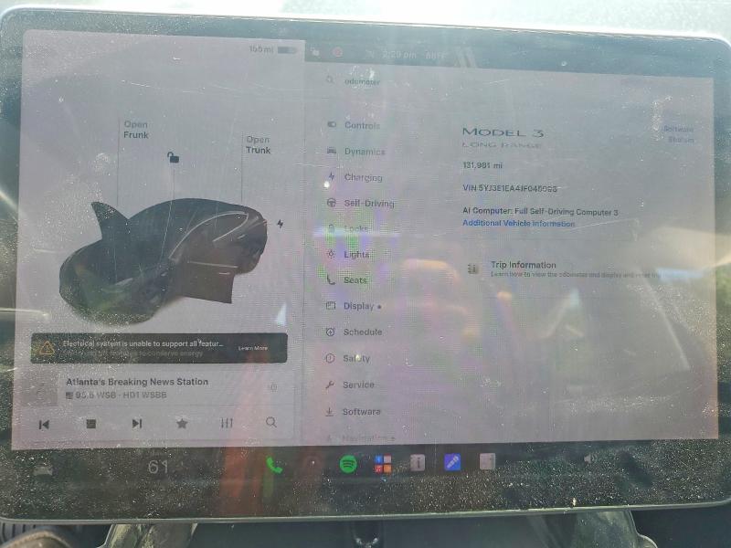 Продаж на аукціоні авто 2018 Tesla Model 3, vin: 5YJ3E1EA4JF045998, номер лоту: 57720246