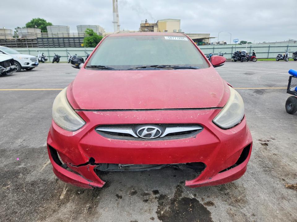 58771266 :رقم المزاد ، KMHCU5AEXEU175814 vin ، 2014 Hyundai Accent مزاد بيع