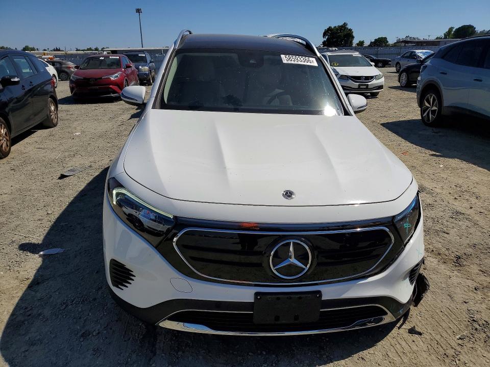 2022 Mercedes-benz Eqb მანქანა იყიდება აუქციონზე, vin: W1N9M1DB9NN011076, აუქციონის ნომერი: 58593366