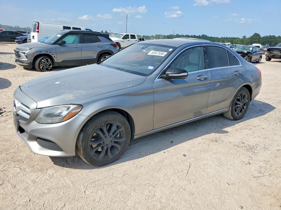 2015 Mercedes-benz C მანქანა იყიდება აუქციონზე, vin: 55SWF4KB8FU028717, აუქციონის ნომერი: 58847656