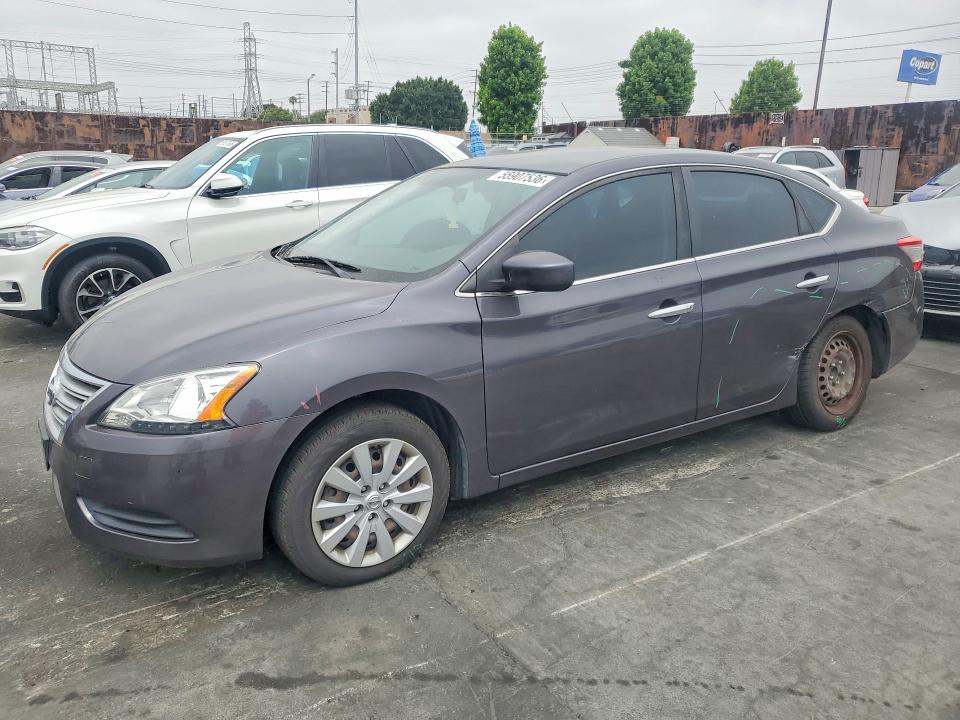 55907536 :رقم المزاد ، 3N1AB7AP5EL633495 vin ، 2014 Nissan Sentra مزاد بيع