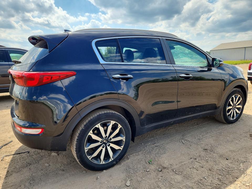 55428596 :رقم المزاد ، KNDPNCAC0H7167133 vin ، 2017 Kia Sportage مزاد بيع