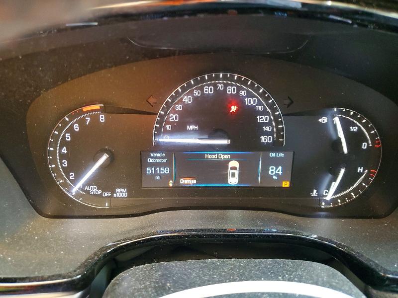 56614496 :رقم المزاد ، 1GYKNFRSXKZ118129 vin ، 2019 Cadillac Xt5 مزاد بيع