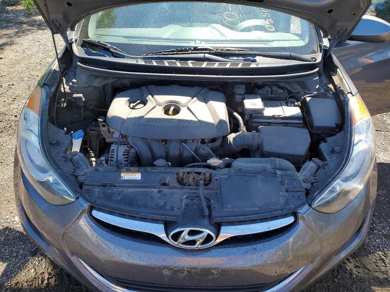 2011 Hyundai Elantra მანქანა იყიდება აუქციონზე, vin: 5NPDH4AE3BH055141, აუქციონის ნომერი: 57215466
