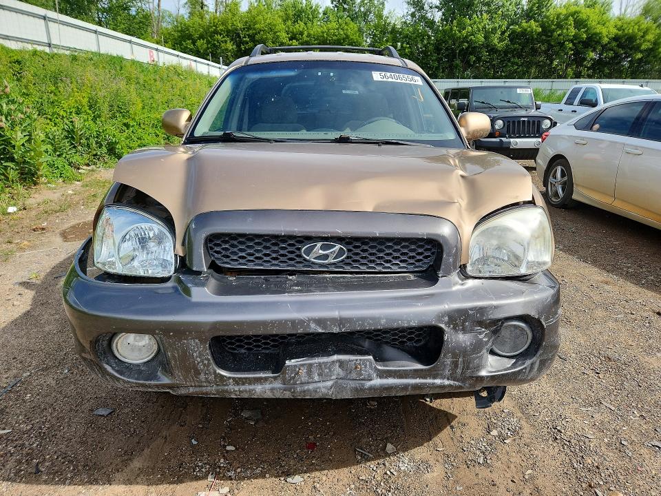 2004 Hyundai Santa Fe მანქანა იყიდება აუქციონზე, vin: KM8SC13D64U854330, აუქციონის ნომერი: 56406556
