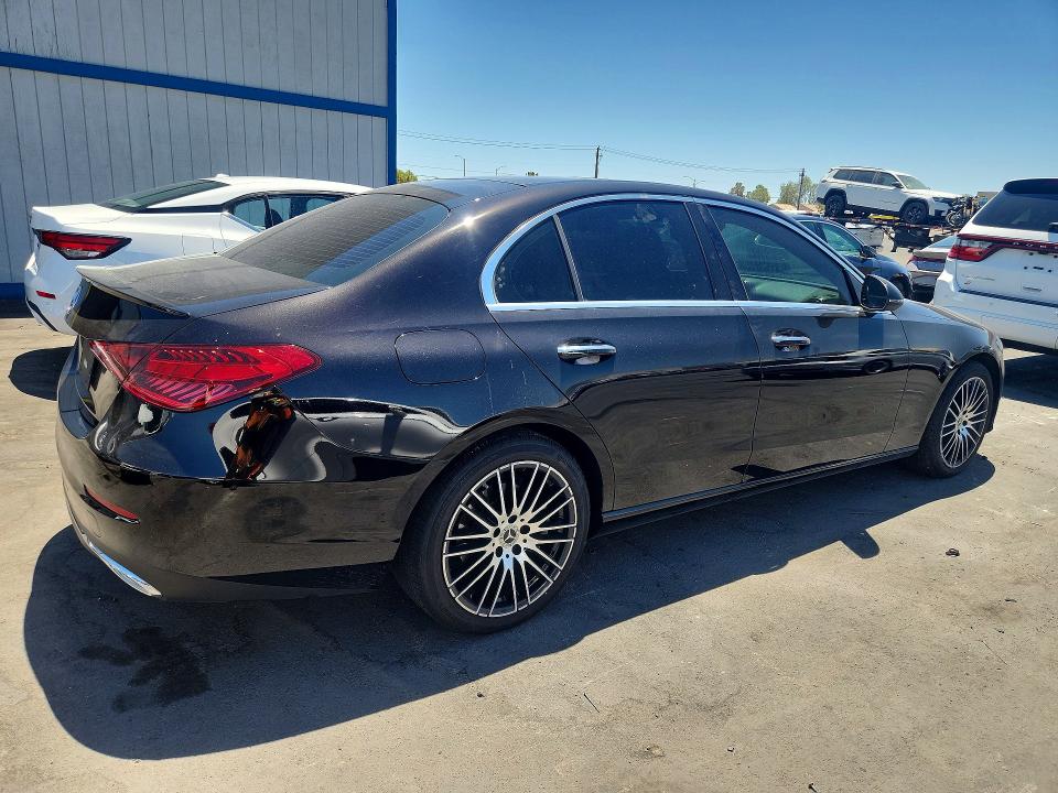 57206436 :رقم المزاد ، W1KAF4GBXNR038295 vin ، 2022 Mercedes-benz C مزاد بيع