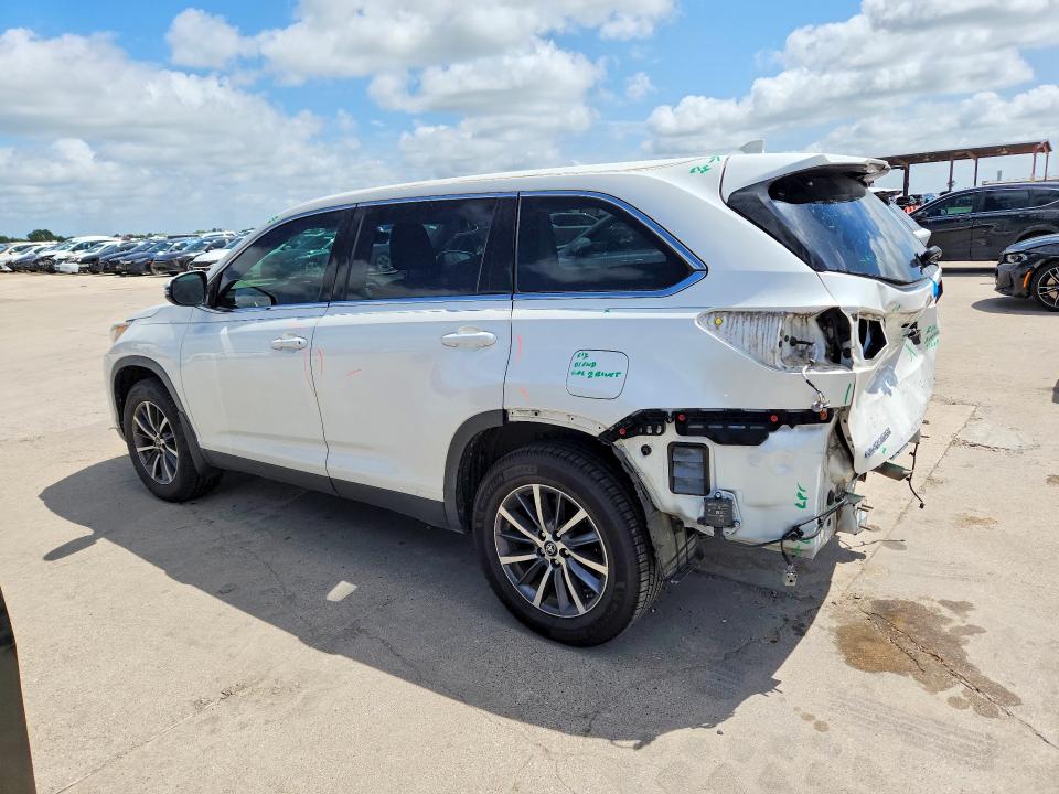 57049796 :رقم المزاد ، 5TDKZRFH1KS349944 vin ، 2019 Toyota Highlander مزاد بيع
