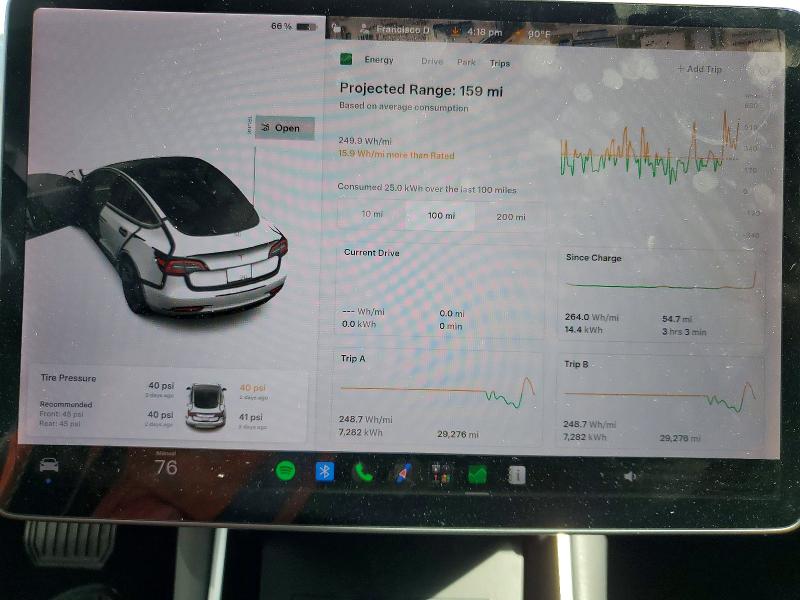 2018 Tesla Model 3 მანქანა იყიდება აუქციონზე, vin: 5YJ3E1EA5JF035206, აუქციონის ნომერი: 58542216