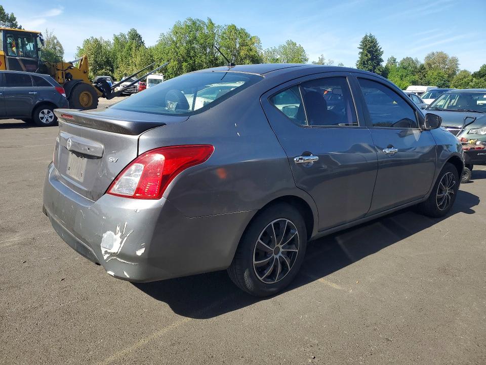 Продаж на аукціоні авто 2017 Nissan Versa, vin: 3N1CN7AP4HL876848, номер лоту: 58137806