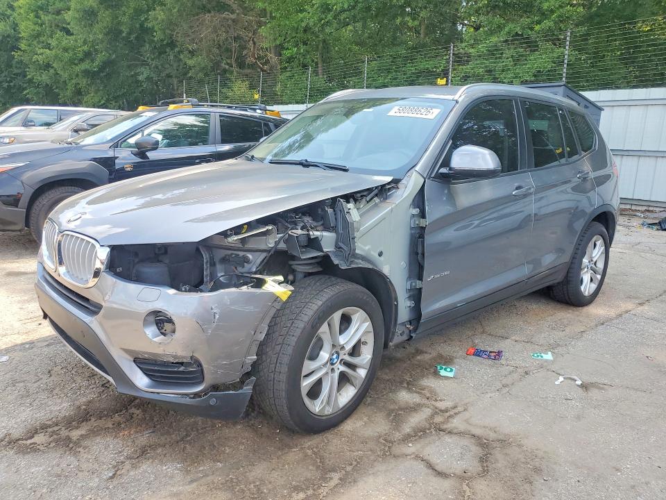 Aukcja sprzedaży 2017 Bmw X3, vin: 5UXWX7C54H0U41100, numer aukcji: 58088626