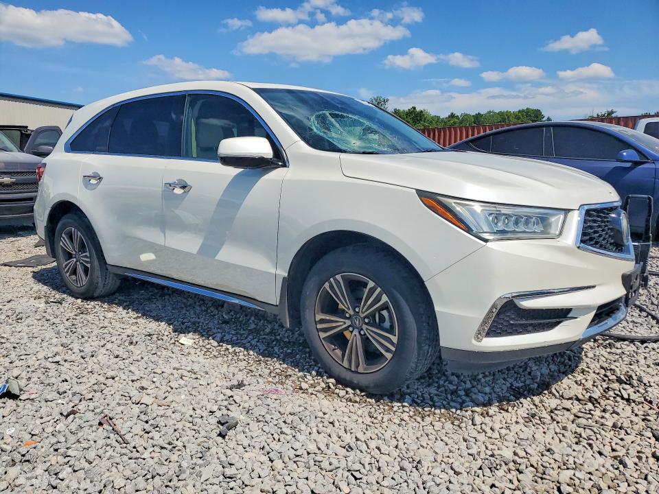 2018 Acura Mdx მანქანა იყიდება აუქციონზე, vin: 5J8YD3H35JL000262, აუქციონის ნომერი: 55504346