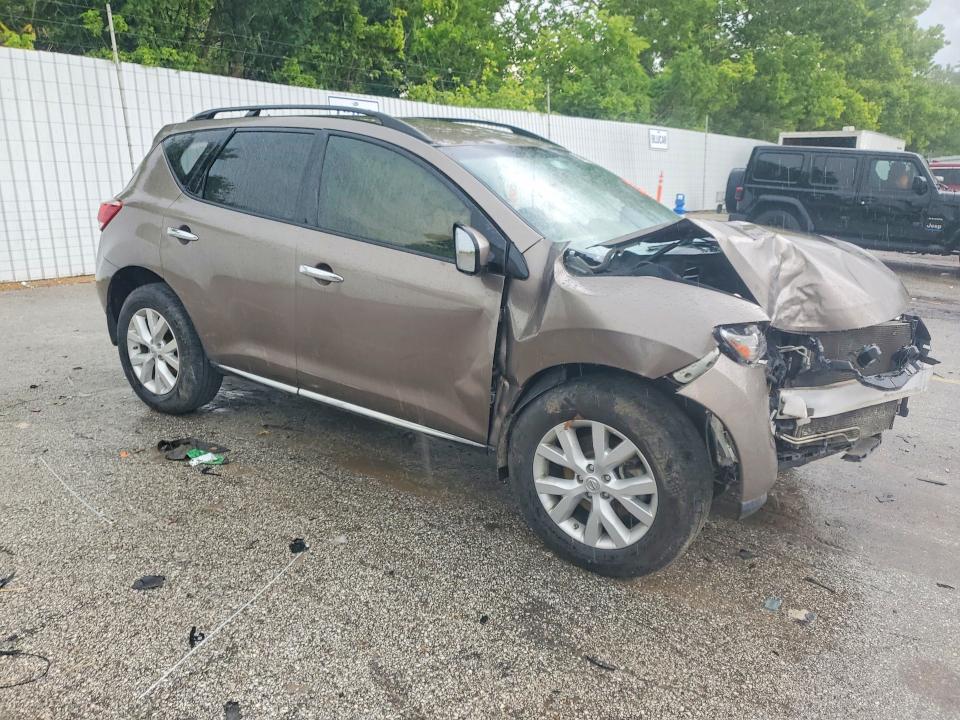 58509546 :رقم المزاد ، JN8AZ1MU9EW419650 vin ، 2014 Nissan Murano مزاد بيع