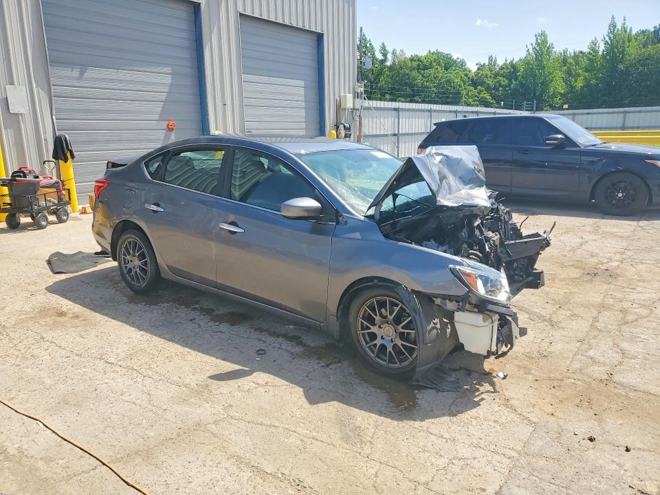 59297296 :رقم المزاد ، 3N1AB7AP0KY291565 vin ، 2019 Nissan Sentra مزاد بيع