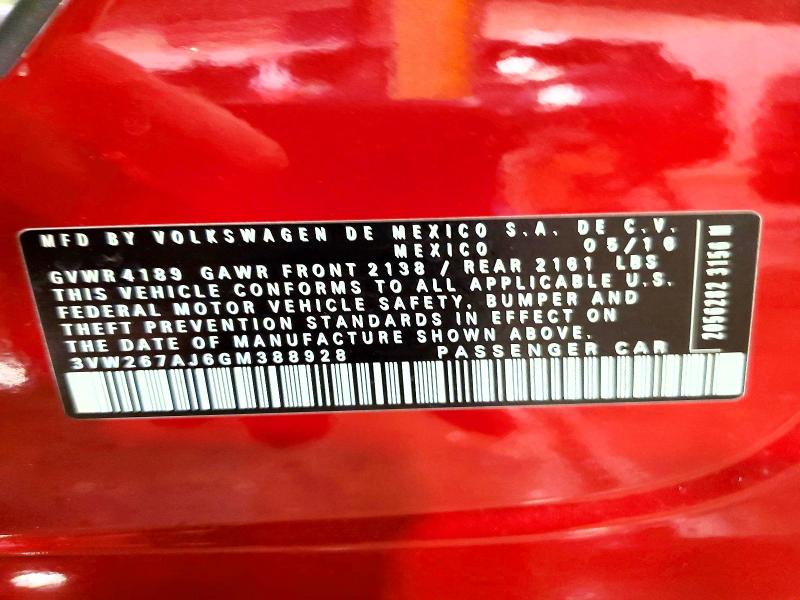 Продажа на аукционе авто 2016 Volkswagen Jetta, vin: 3VW267AJ6GM388928, номер лота: 85611345