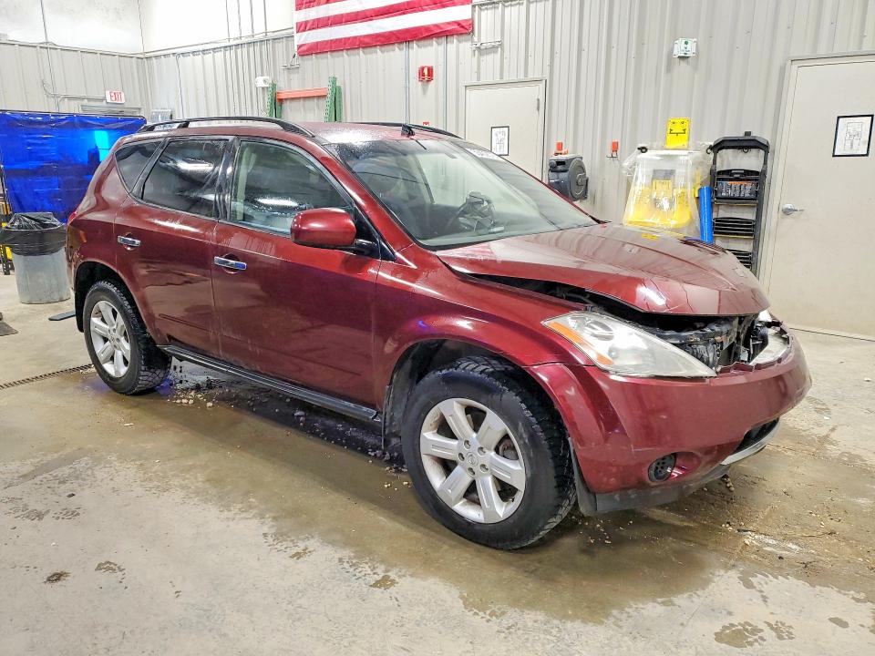 2006 Nissan Murano მანქანა იყიდება აუქციონზე, vin: JN8AZ08W16W530555, აუქციონის ნომერი: 55402576