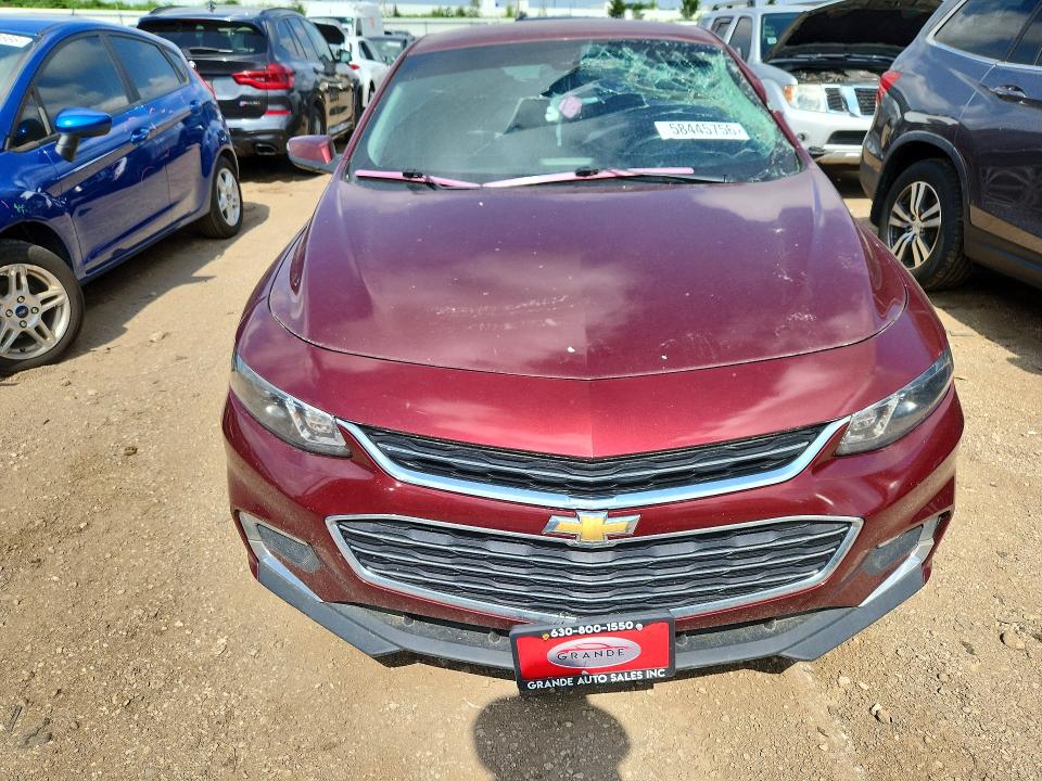 Продажа на аукционе авто 2016 Chevrolet Malibu, vin: 1G1ZE5STXGF330239, номер лота: 58445756