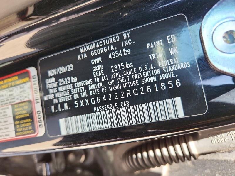 Auction sale of the 2024 Kia K5, vin: 5XXG64J22RG261856, lot number: 56315336