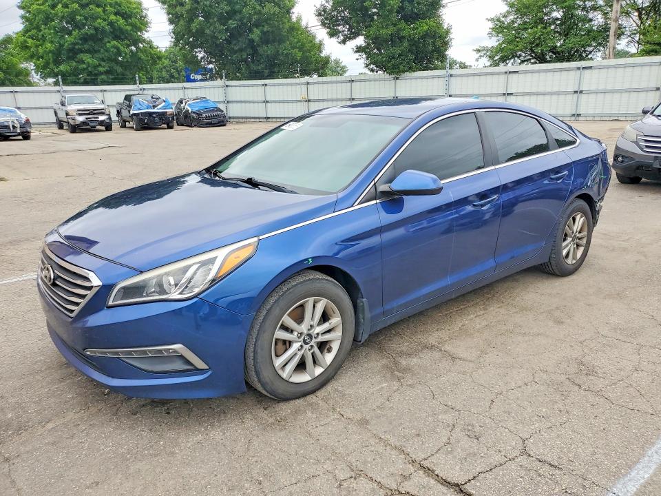 55408356 :رقم المزاد ، 5NPE24AF0FH170591 vin ، 2015 Hyundai Sonata مزاد بيع