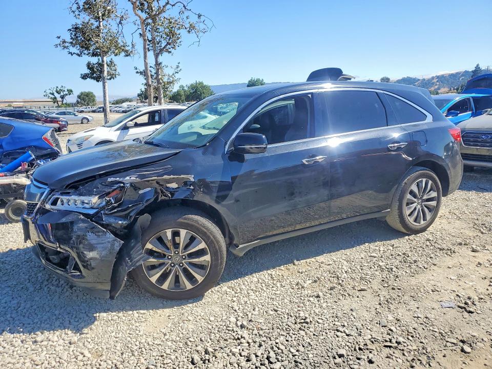 Продаж на аукціоні авто 2016 Acura Mdx, vin: 5FRYD3H45GB013739, номер лоту: 59001526
