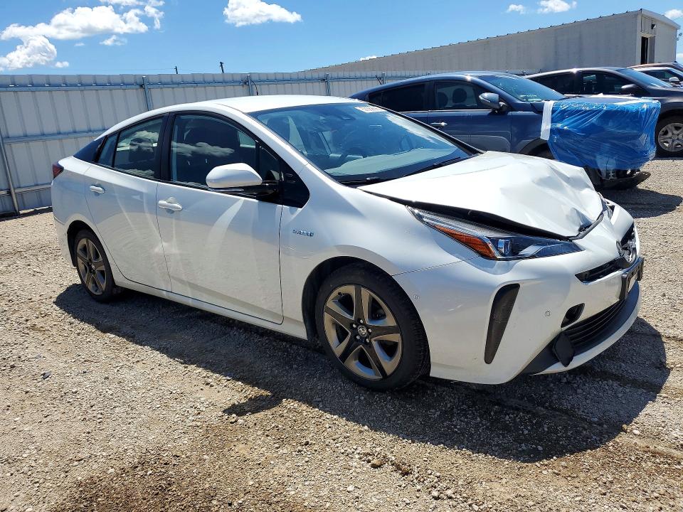 57062686 :رقم المزاد ، JTDKARFU2L3113519 vin ، 2020 Toyota Prius مزاد بيع