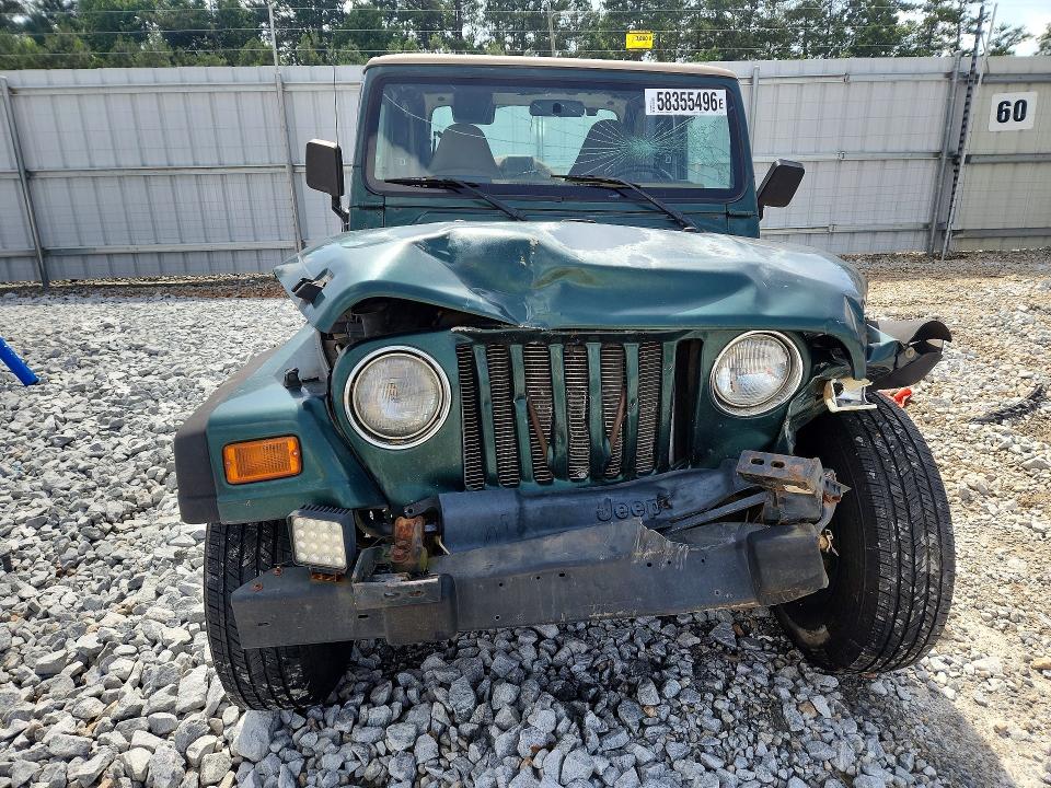 58355496 :رقم المزاد ، 1J4FA49S91P367646 vin ، 2001 Jeep Wrangler / Tj مزاد بيع