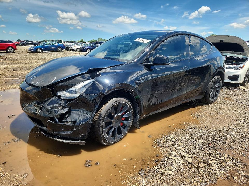 Продажа на аукционе авто 2023 Tesla Model Y, vin: 7SAYGDEE5PA141734, номер лота: 54704796