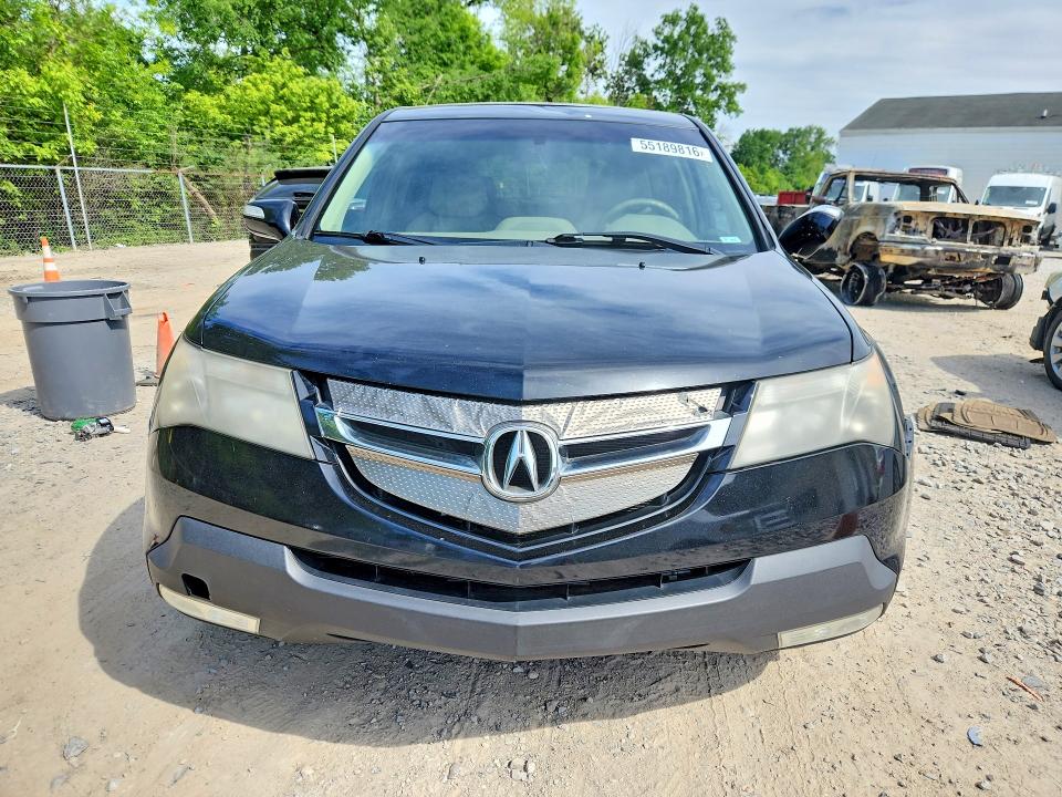 55189816 :رقم المزاد ، 2HNYD28557H509293 vin ، 2007 Acura Mdx مزاد بيع