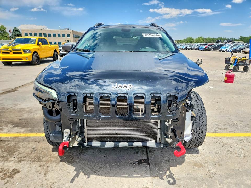 59368376 :رقم المزاد ، 1C4PJMBN4KD383237 vin ، 2019 Jeep Cherokee مزاد بيع