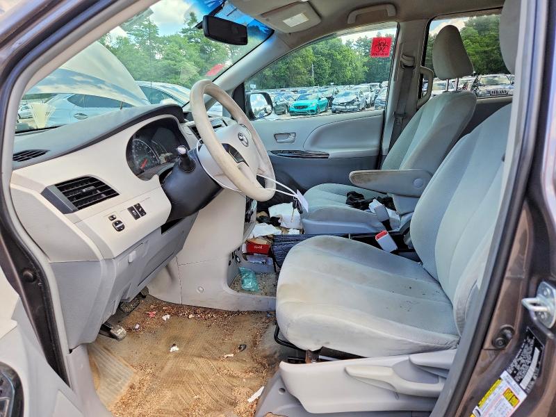 2013 Toyota Sienna მანქანა იყიდება აუქციონზე, vin: 5TDZK3DCXDS365568, აუქციონის ნომერი: 58891246