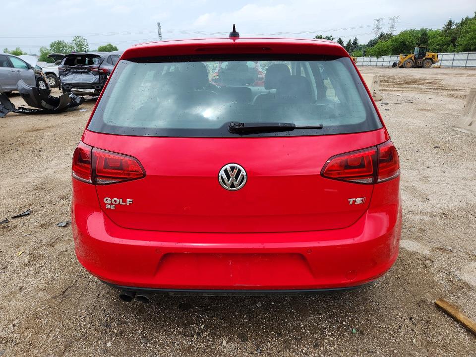 Продаж на аукціоні авто 2016 Volkswagen Golf, vin: 3VW217AU9GM017108, номер лоту: 56318526